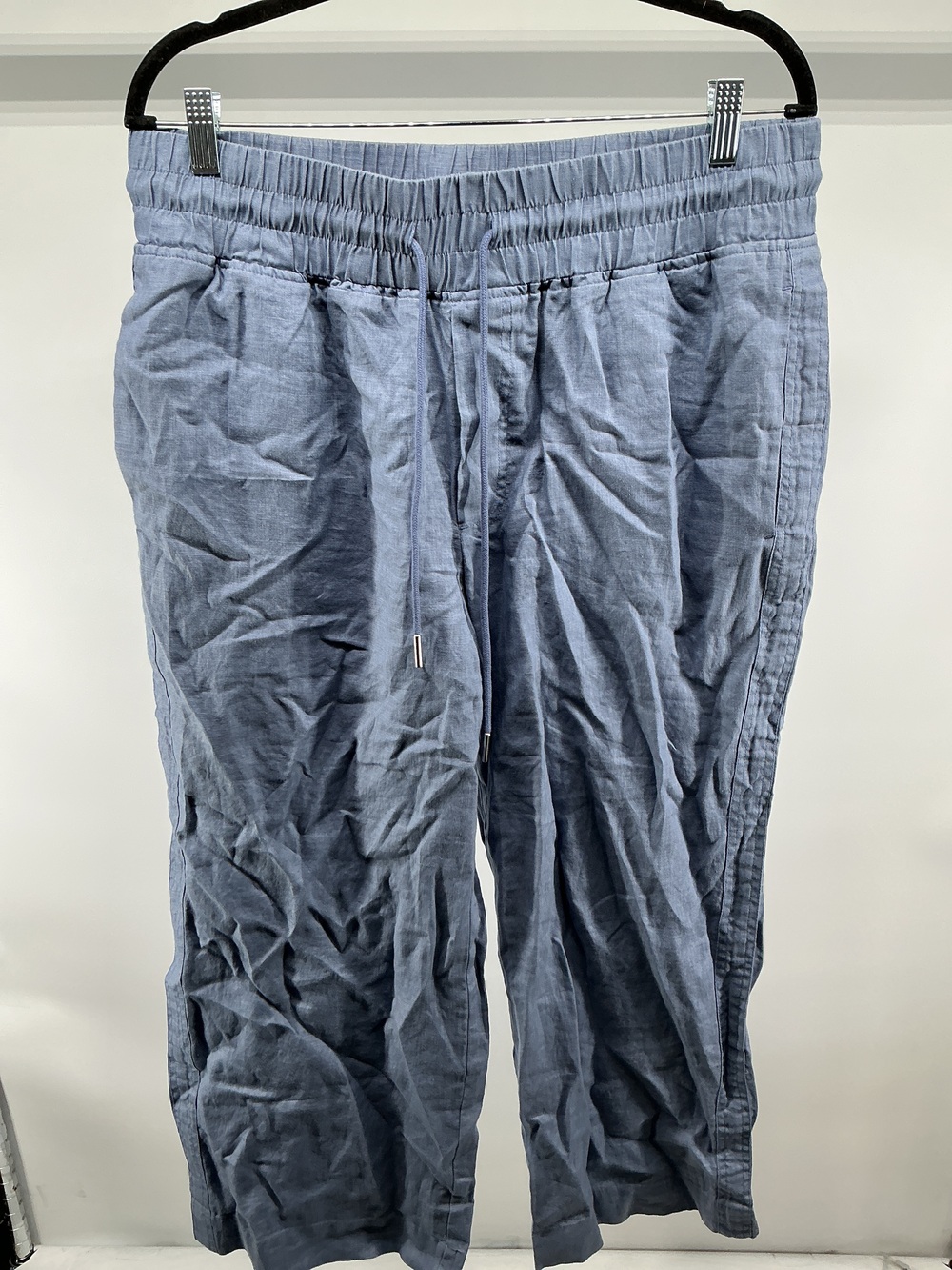 100% European Linen Wide Leg Pants - 26"